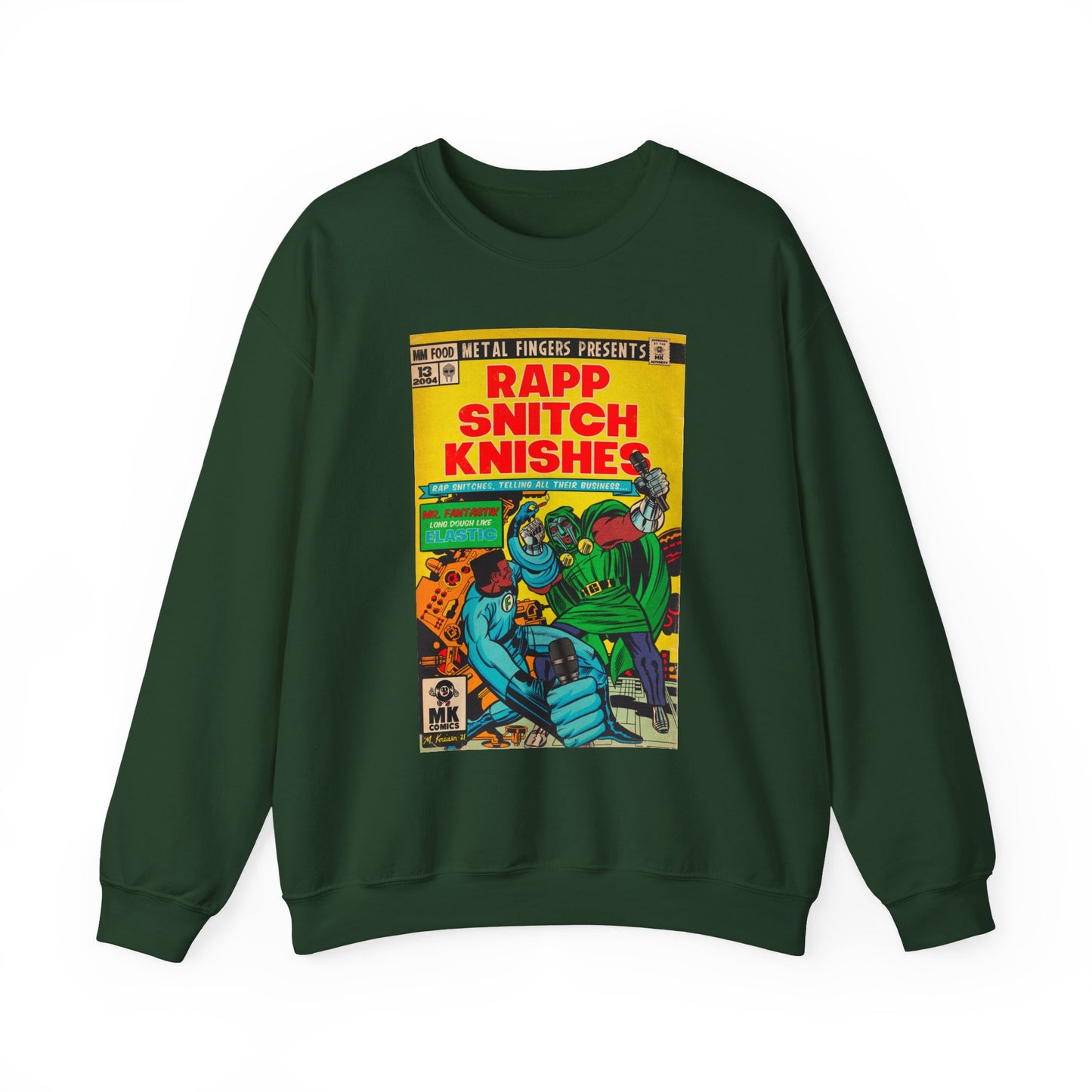 Rapp Snitch Knishes - Unisex Heavy Blend™ Crewneck Sweatshirt