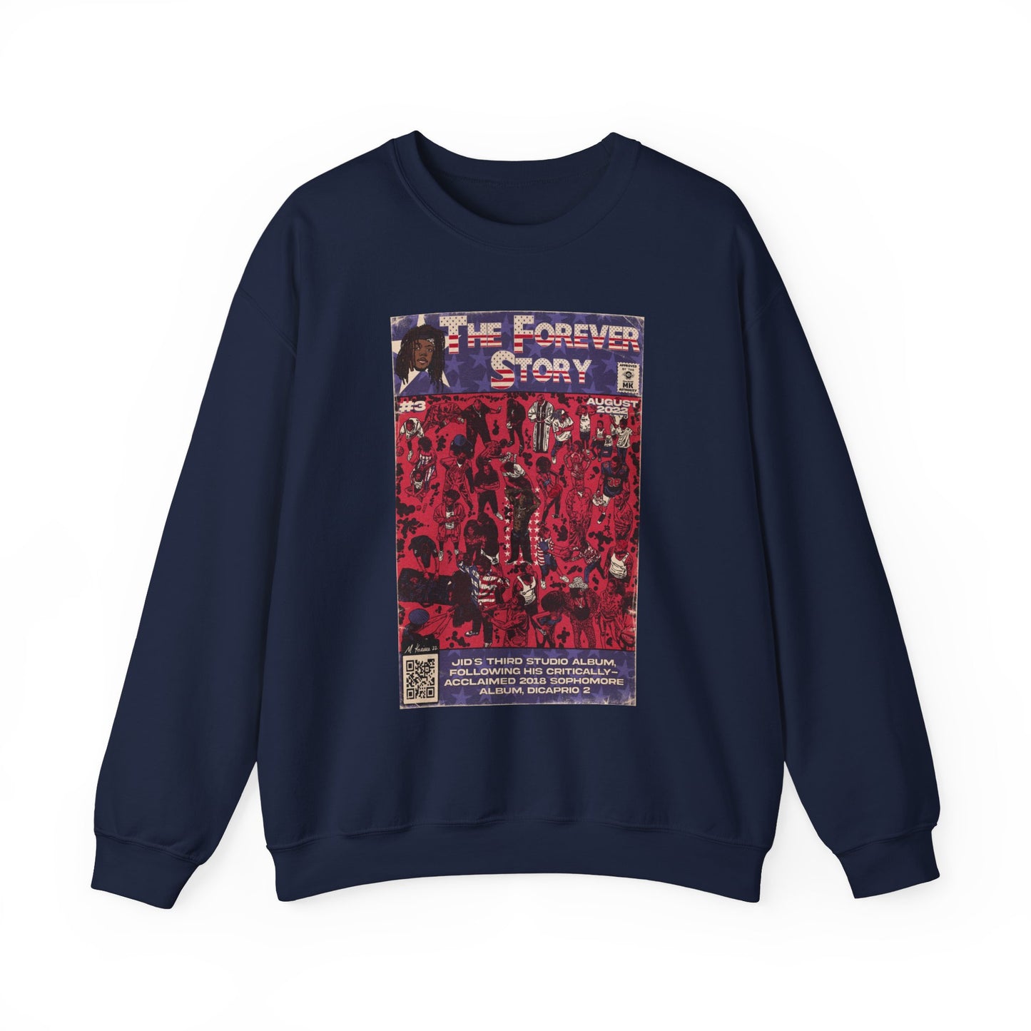 JID- The Forever Story - Unisex Heavy Blend™ Crewneck Sweatshirt