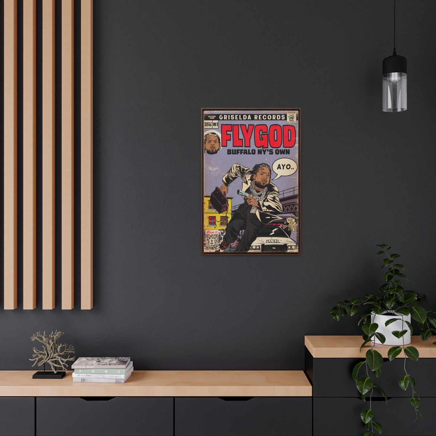 Westside Gunn - Flygod - Gallery Canvas Wraps, Vertical Frame