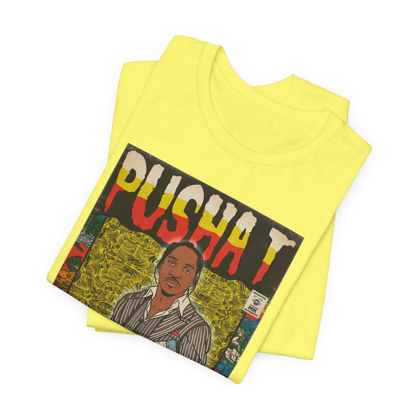 Pusha T - Comic Book Art - Unisex Jersey Short Sleeve Tee