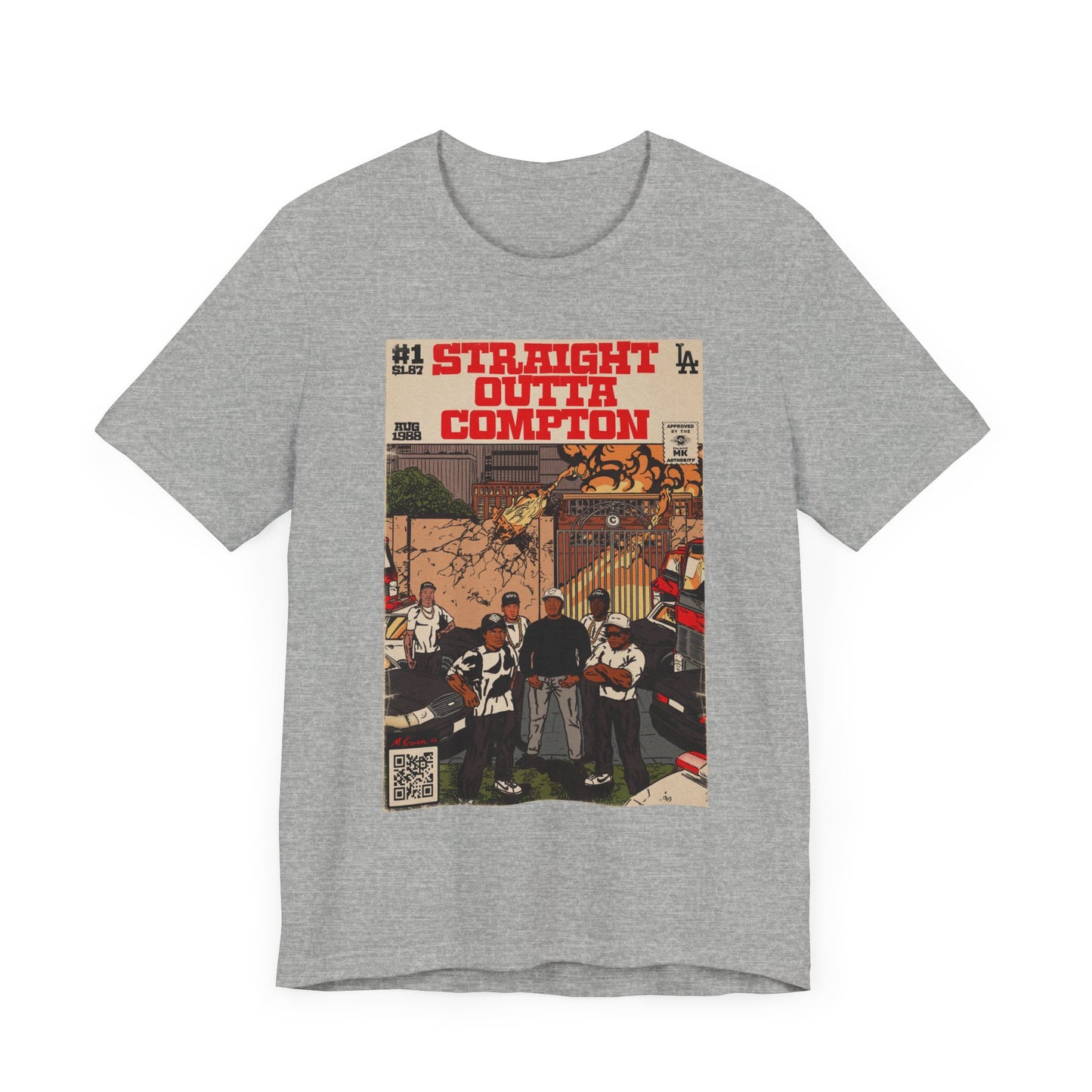 NWA - Compton’s Most Wanted - Unisex Jersey Short Sleeve Tee
