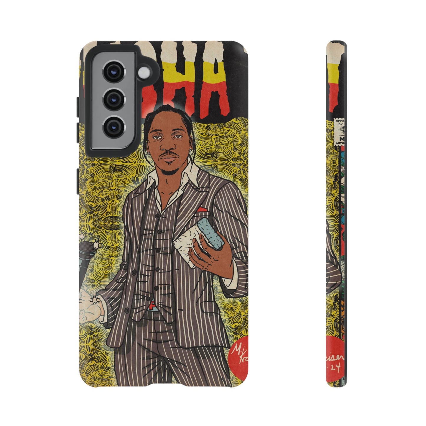 Pusha T - Comic Book Art - Tough Phone Cases