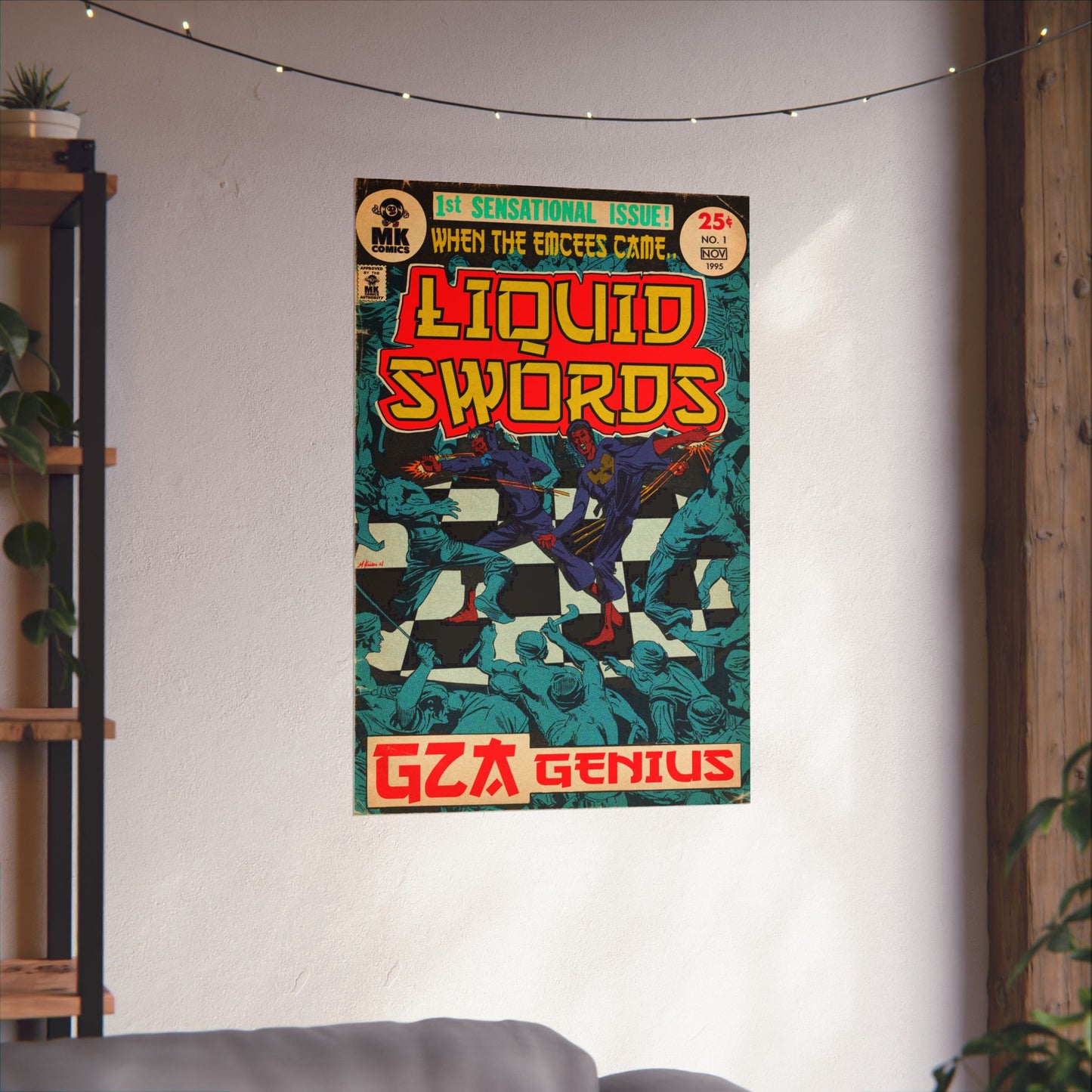 Liquid Swords - Vertical Matte Poster