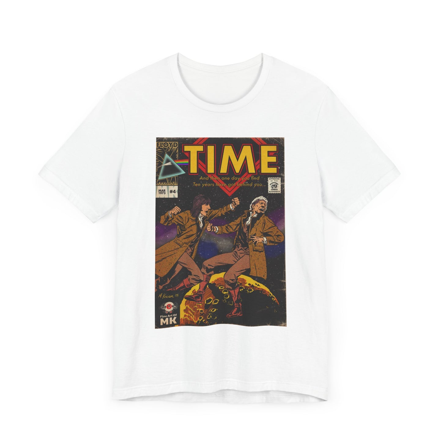 Pink Floyd- Time - Unisex Jersey Short Sleeve Tee