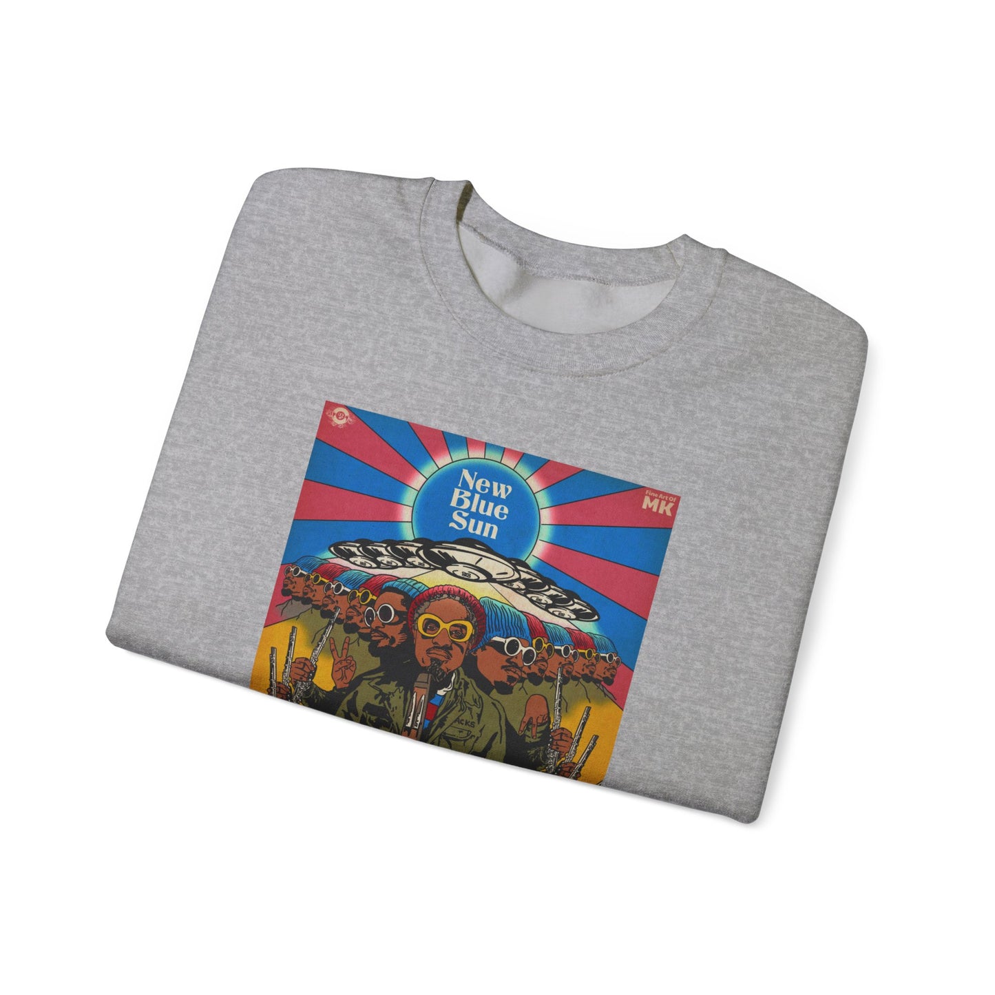 Andre 3000 - New Blue Sun - Unisex Heavy Blend™ Crewneck Sweatshirt
