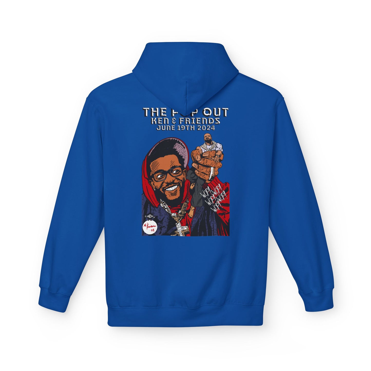 Kendrick Lamar - The Pop Out - Unisex Midweight Softstyle Fleece Hoodie