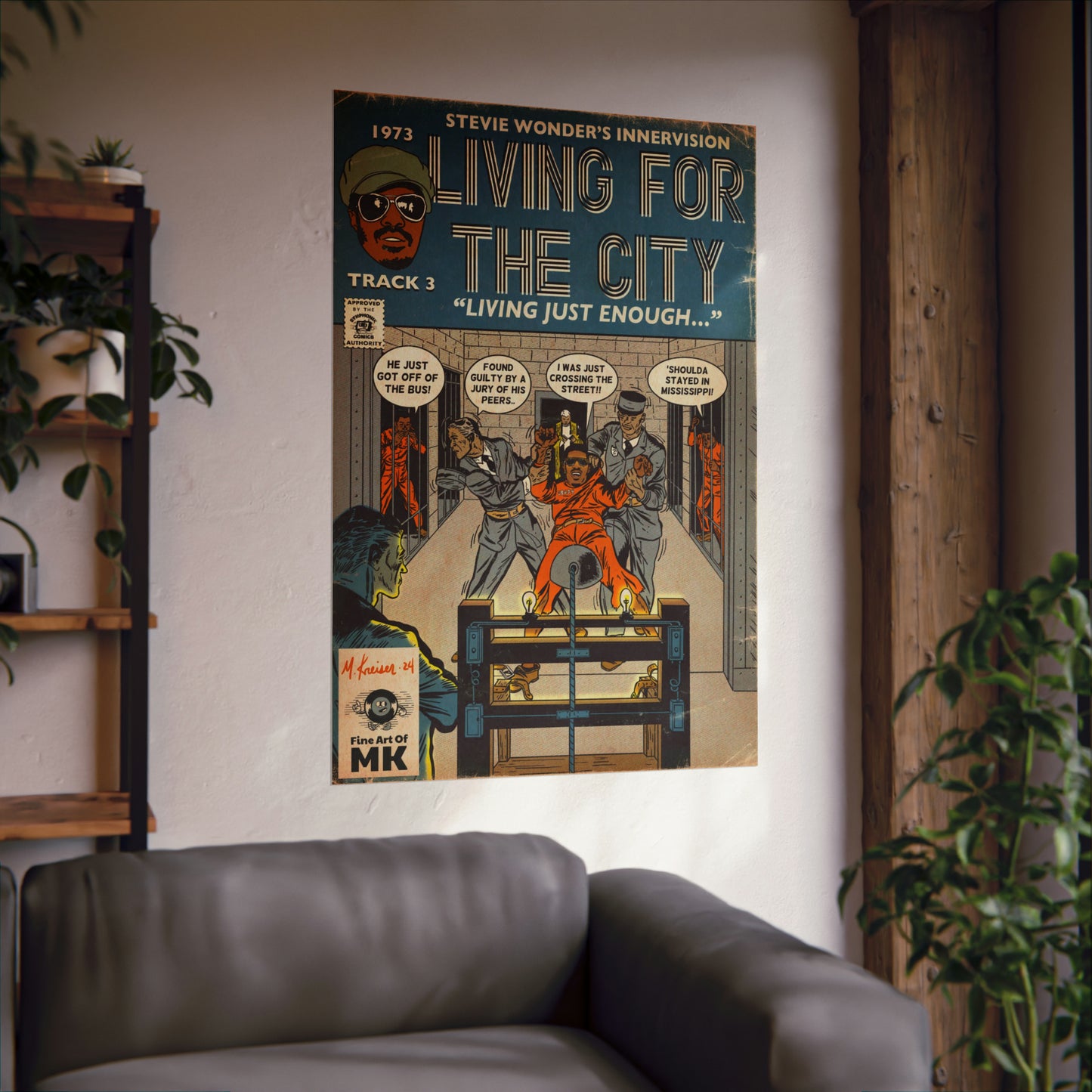 Living For The City - Matte Vertical Posters
