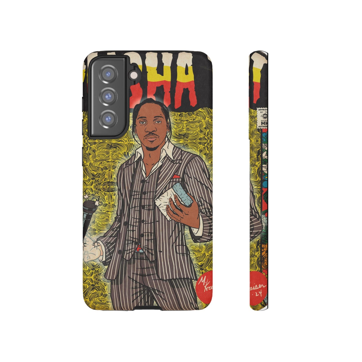 Pusha T - Comic Book Art - Tough Phone Cases