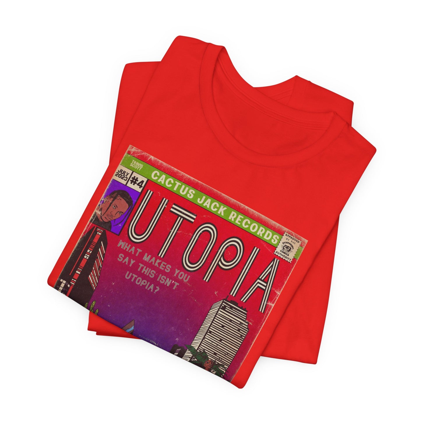 Travis Scott - Utopia - Unisex Jersey Short Sleeve Tee