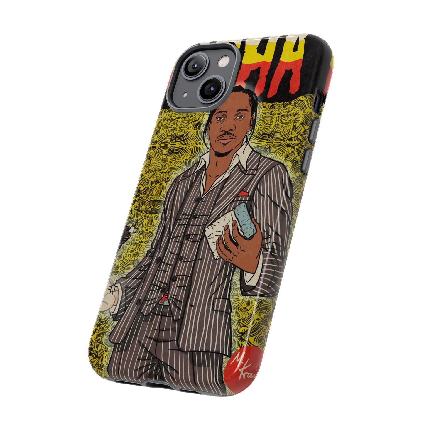 Pusha T - Comic Book Art - Tough Phone Cases