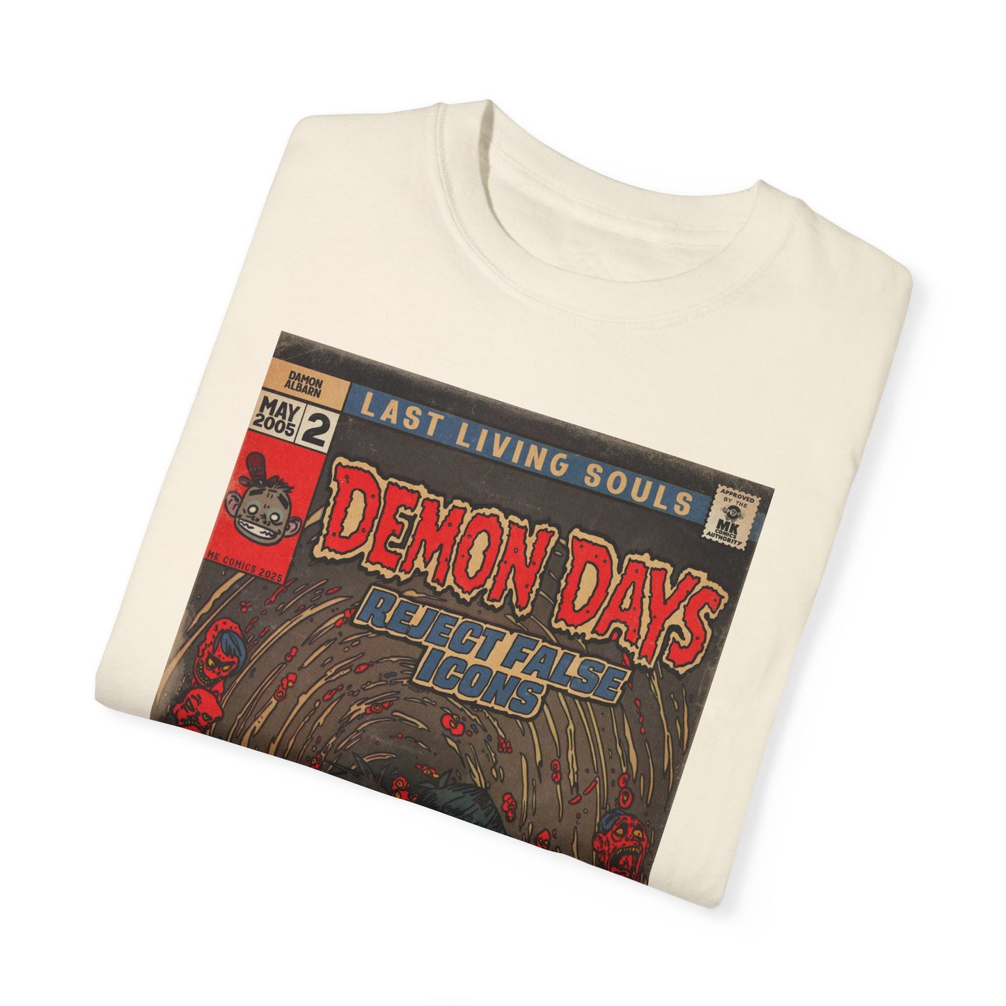 Demon Days - Unisex Garment-Dyed T-shirt