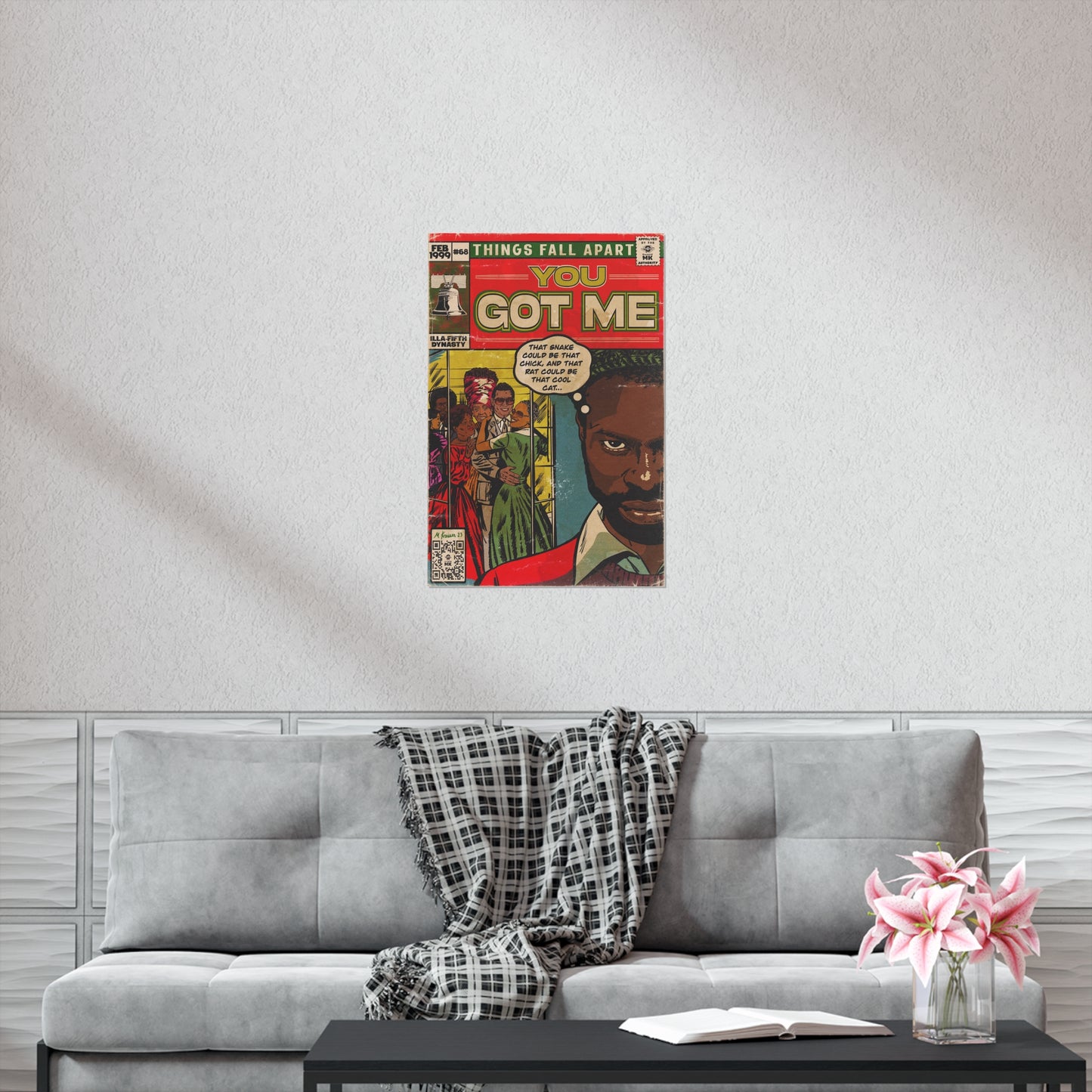 The Roots - You Got Me featuring Erykah Badu & Eve - Vertical Matte Poster
