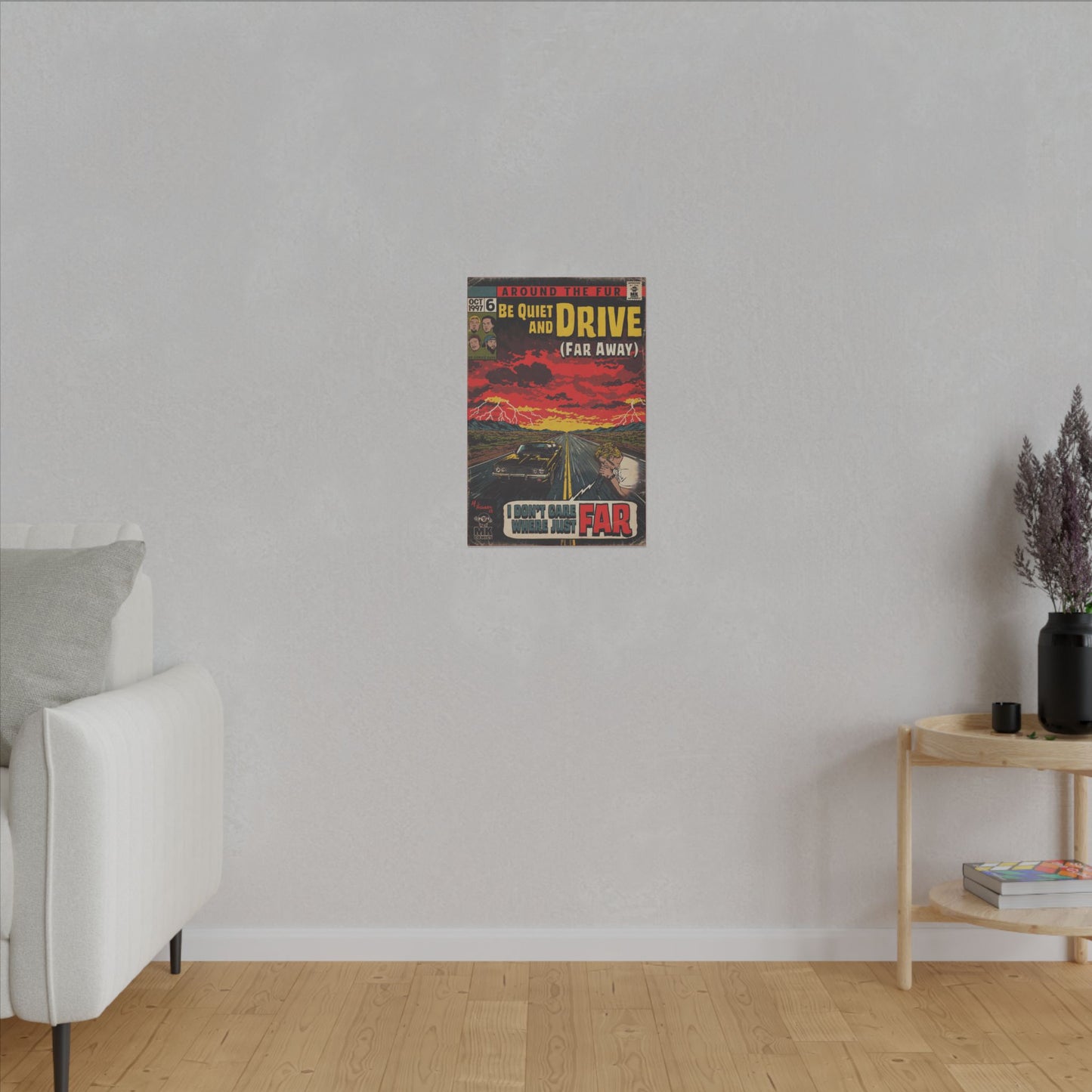 Be Quiet and Drive - Matte Canvas, Stretched, 0.75" (Multi-Size)