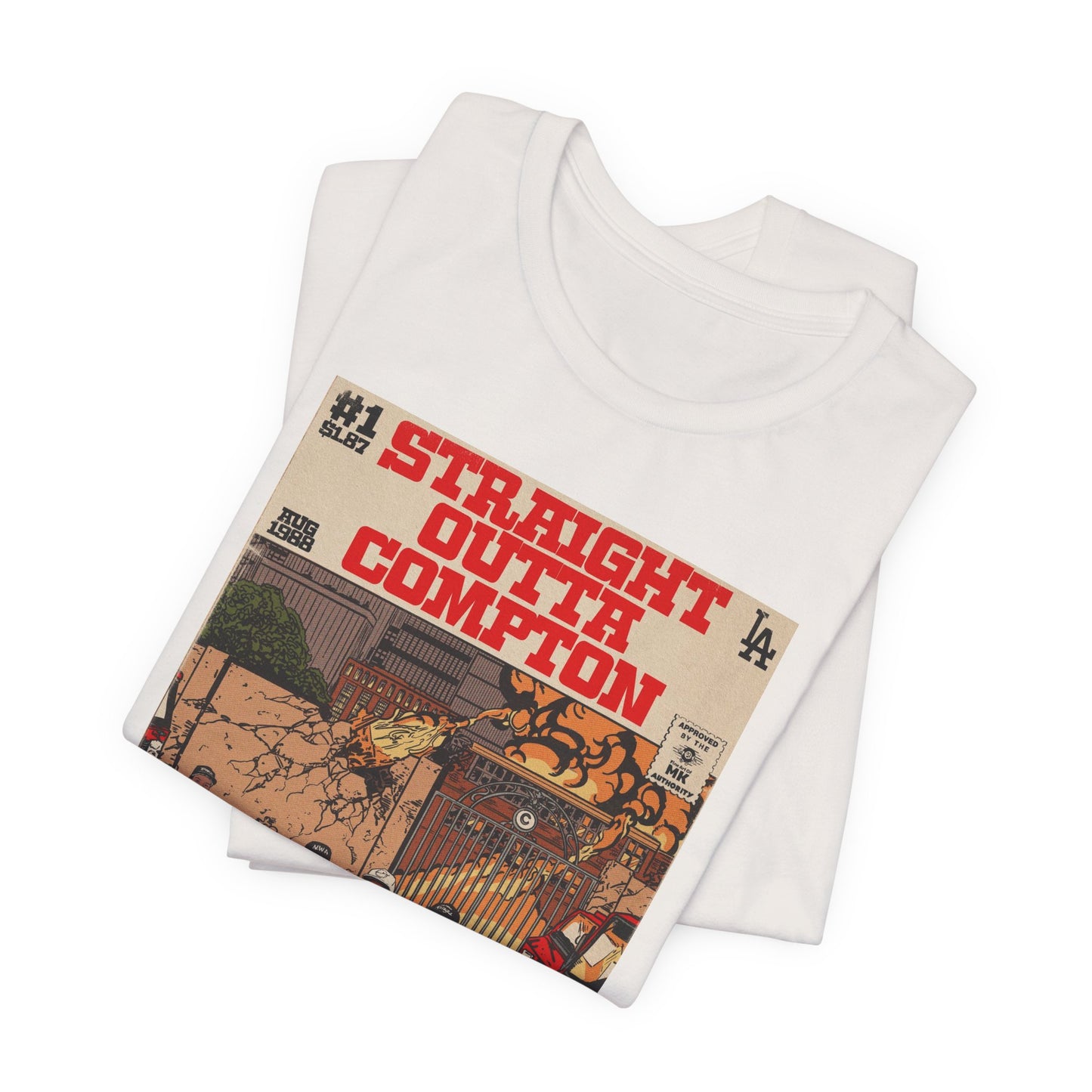 NWA - Compton’s Most Wanted - Unisex Jersey Short Sleeve Tee