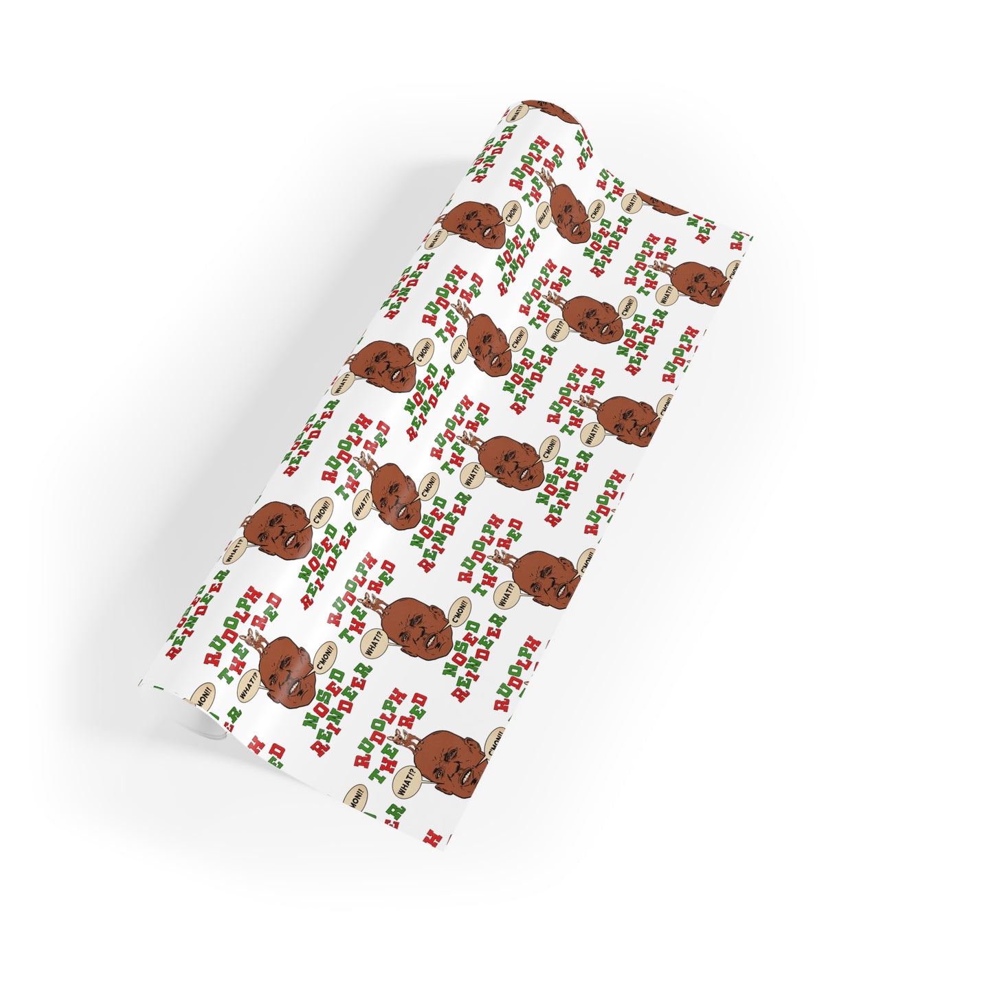 DMX - Rudolph - Christmas- Gift Wrapping Paper Rolls, 1pc