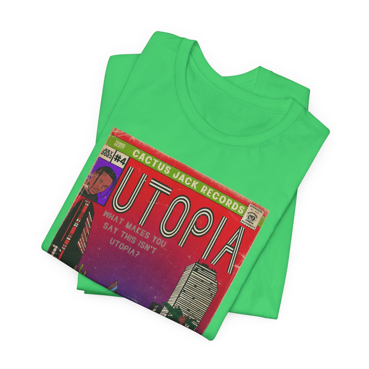Travis Scott - Utopia - Unisex Jersey Short Sleeve Tee