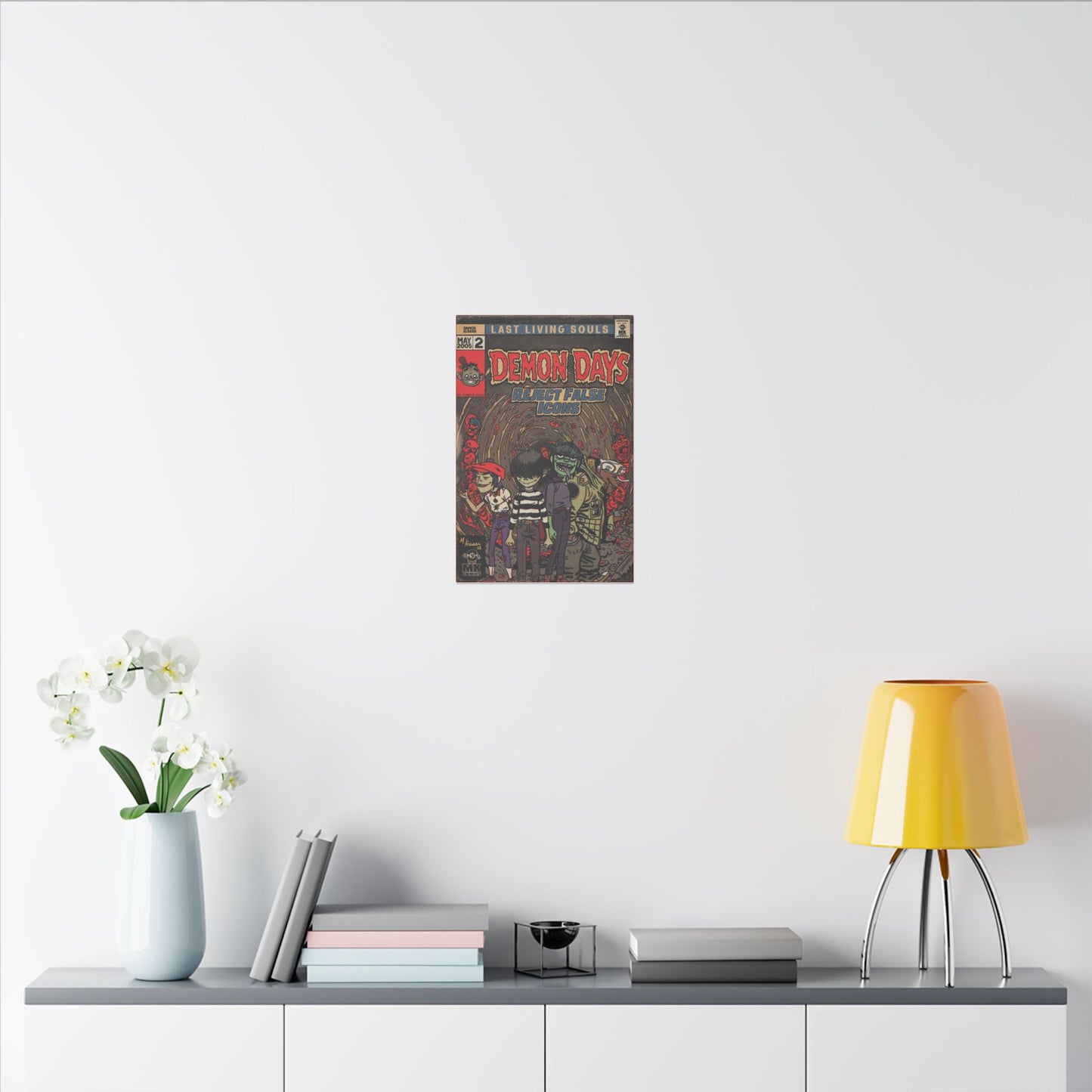Demon Days - Matte Canvas, Stretched, 0.75" (Multi-Size)