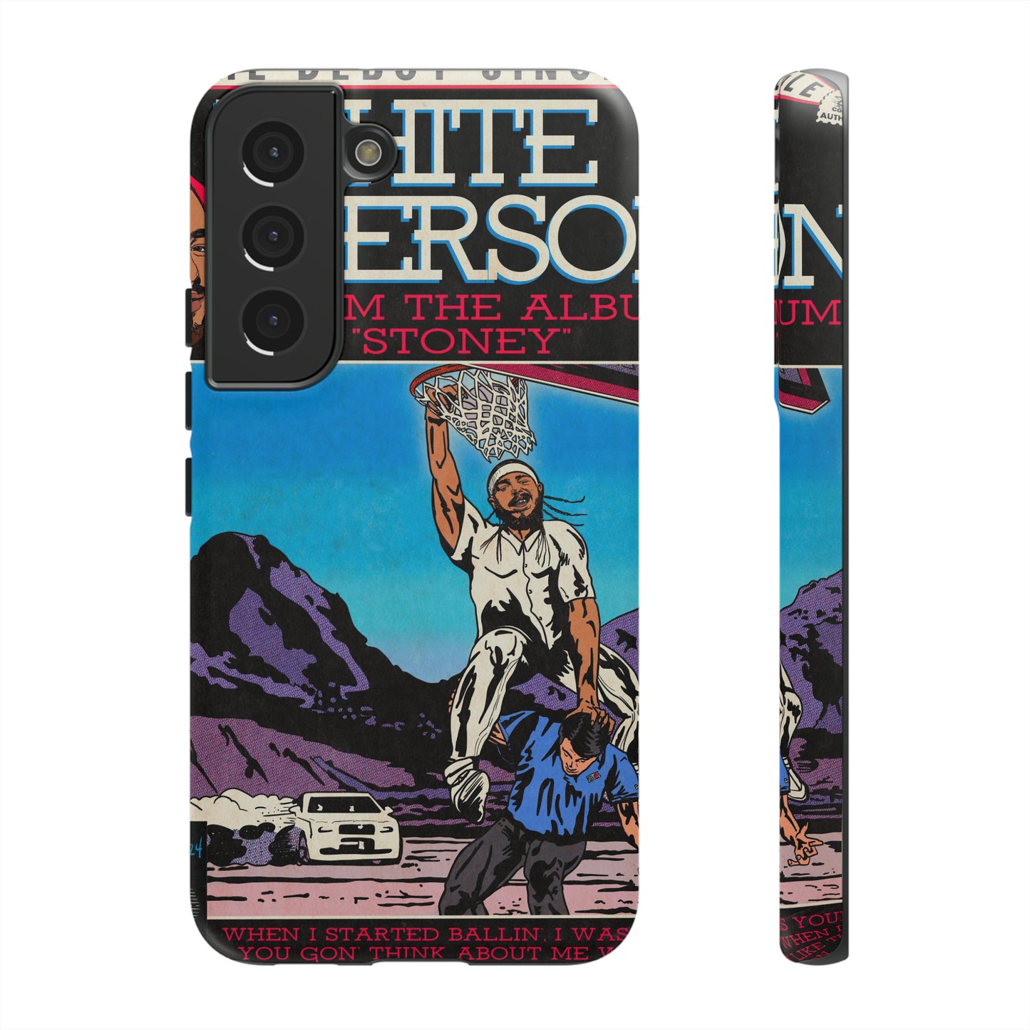Post Malone - White Iverson - Tough Phone Cases