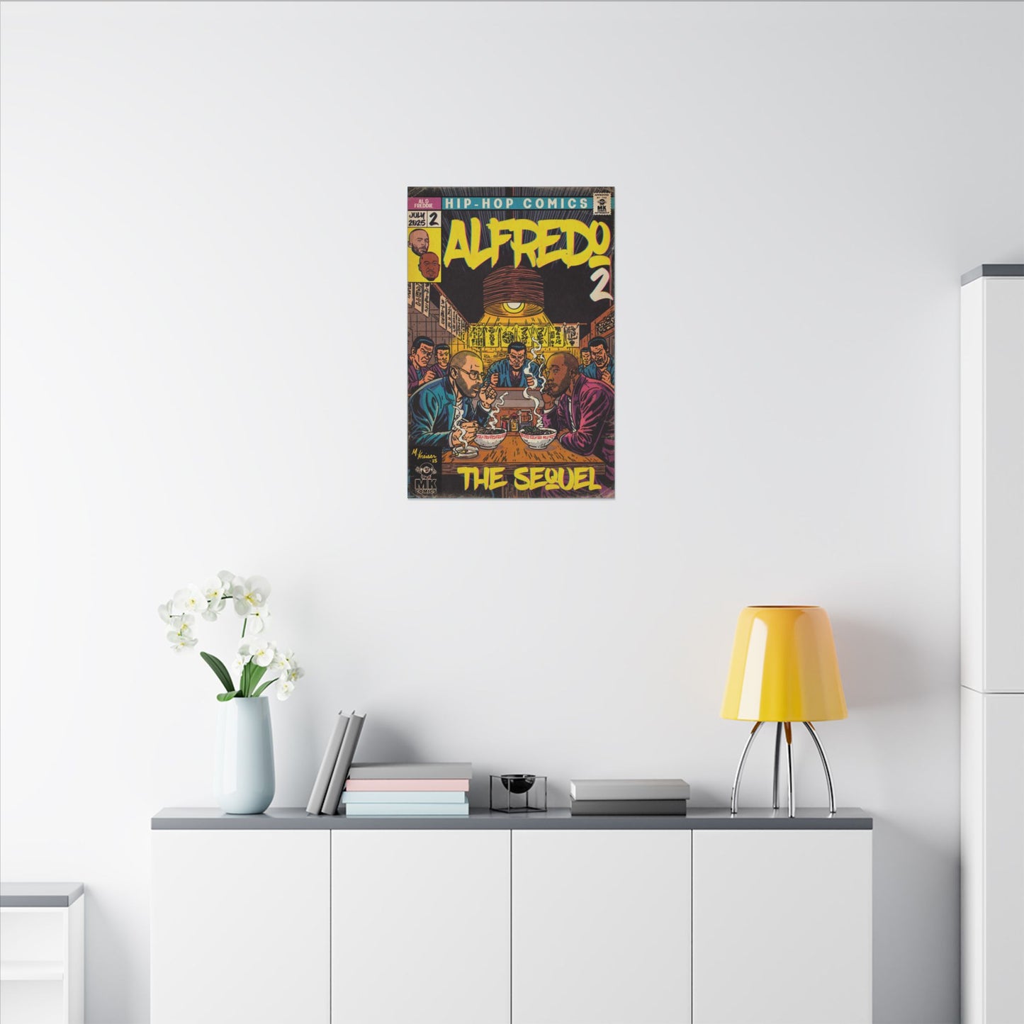 Alfredo 2 - Matte Canvas, Stretched, 0.75" (Multi-Size)