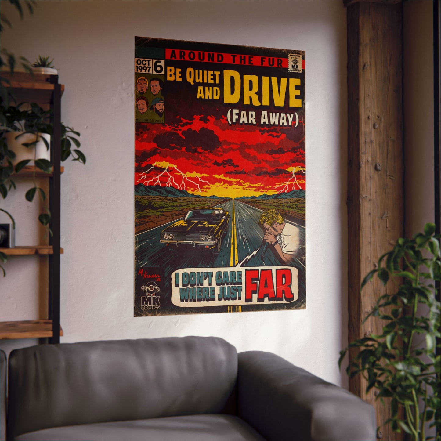 Be Quiet and Drive - Matte Vertical Posters