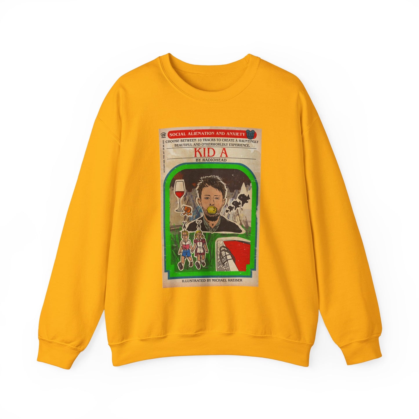 Kid A - Unisex Heavy Blend™ Crewneck Sweatshirt