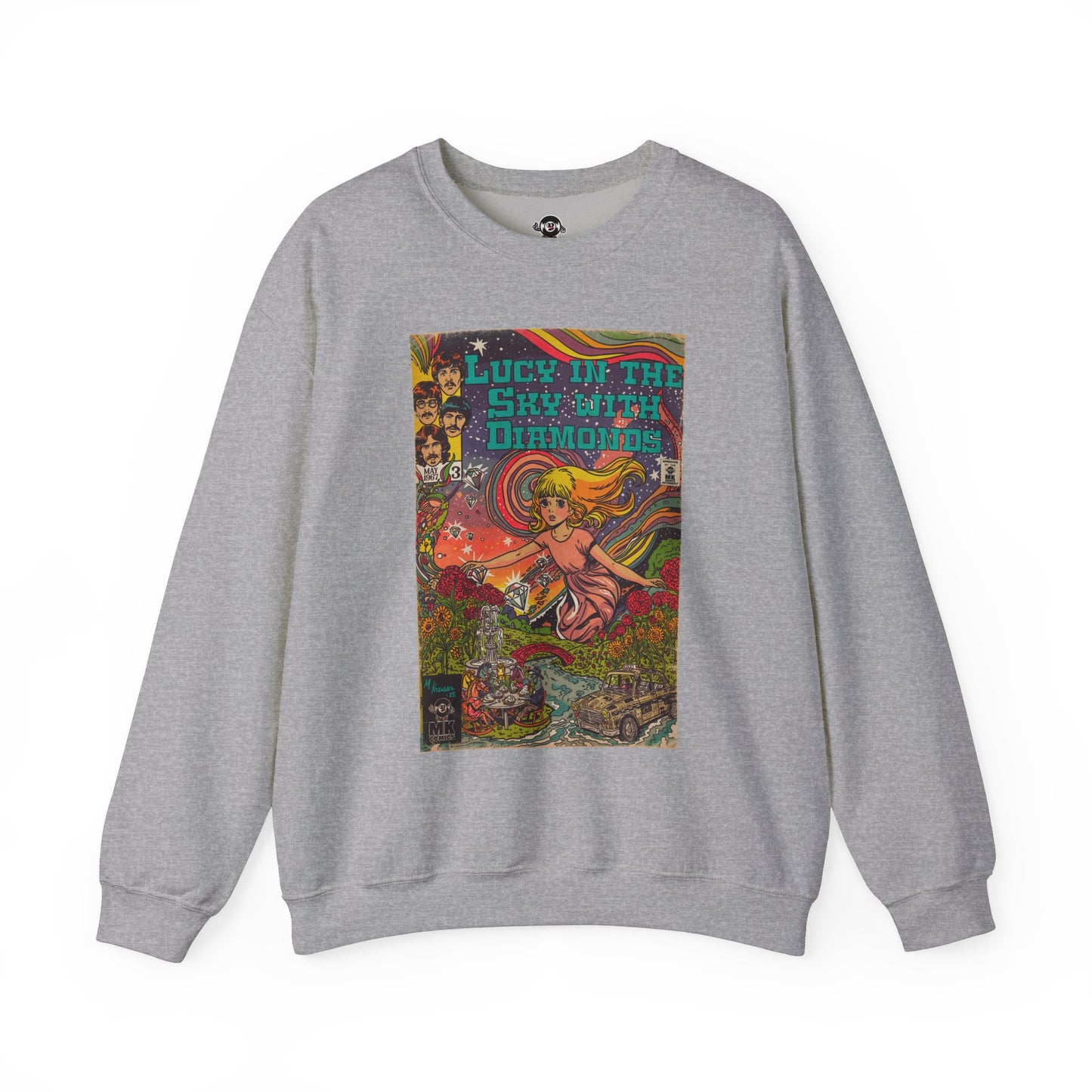 Lucy in the Sky with Diamonds - Unisex Heavy Blend™ Crewneck Sweatshirt