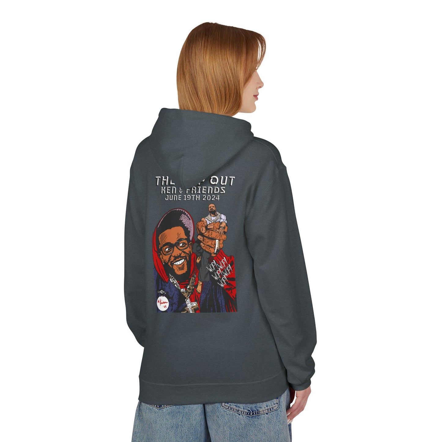 Kendrick Lamar - The Pop Out - Unisex Midweight Softstyle Fleece Hoodie
