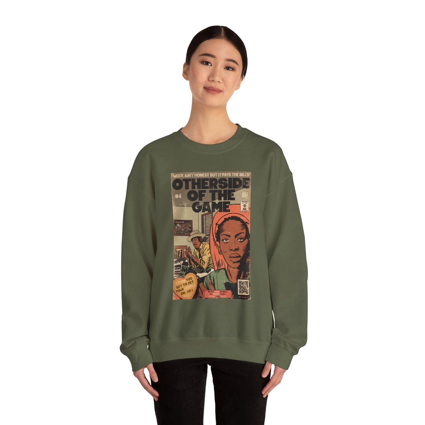 Erykah Badu - Otherside of the Game - Unisex Heavy Blend™ Crewneck Sweatshirt