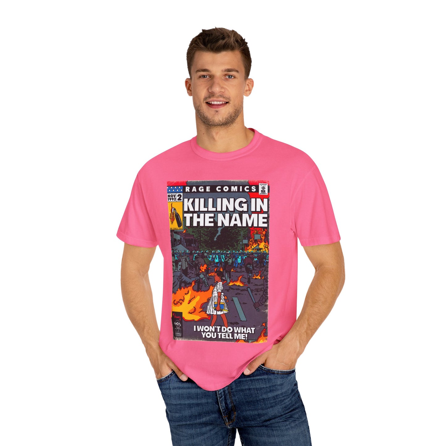 Rage - Killing In the Name - Unisex Comfort Colors T-shirt
