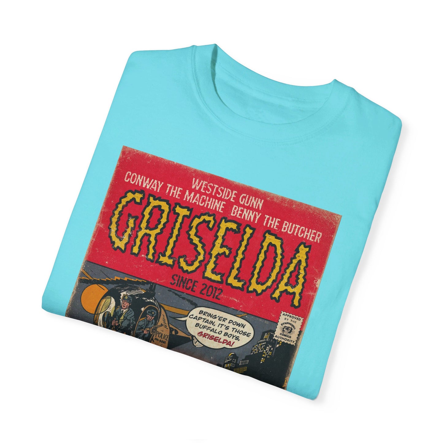Griselda - Comic Book Art - Unisex Garment-Dyed T-shirt