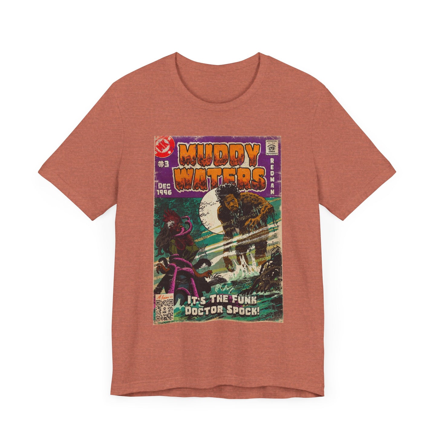 Redman - Muddy Waters - Unisex Jersey Short Sleeve Tee