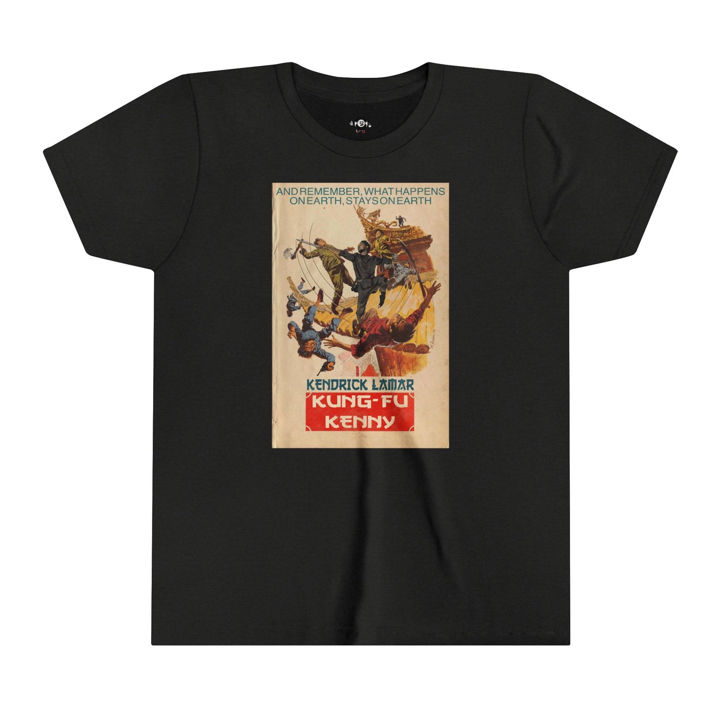 KIDS - Kendrick Lamar- Kung Fu Kenny - Youth Short Sleeve Tee