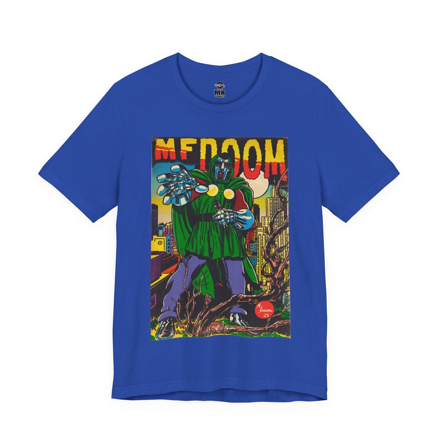 DOOM - Comic Book Art - Unisex Jersey T-Shirt