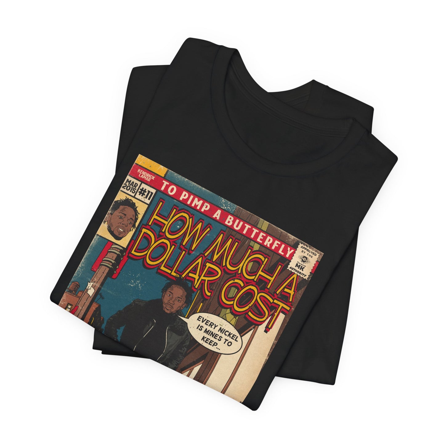 Kendrick Lamar - How Much A Dollar Cost - Unisex Jersey Short Sleeve Tee