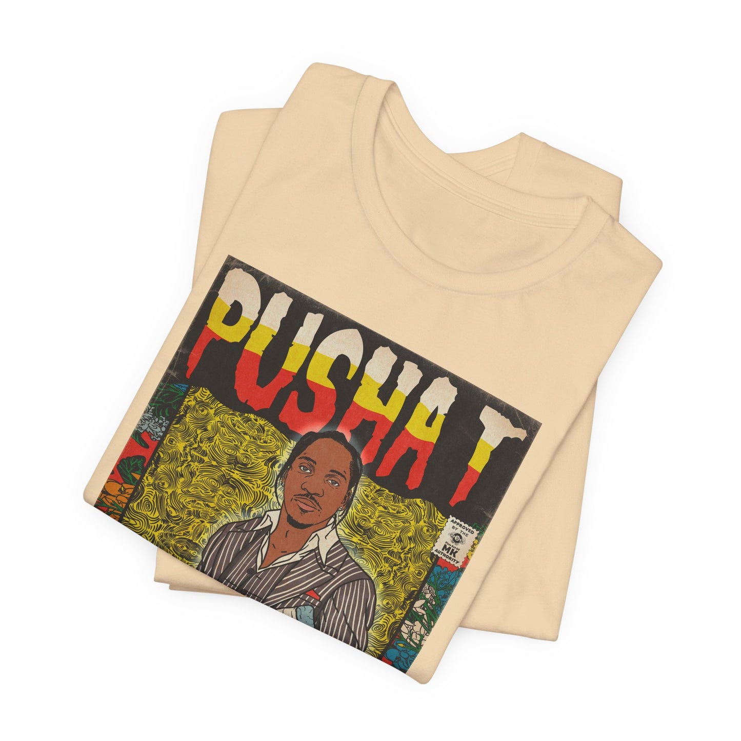 Pusha T - Comic Book Art - Unisex Jersey Short Sleeve Tee