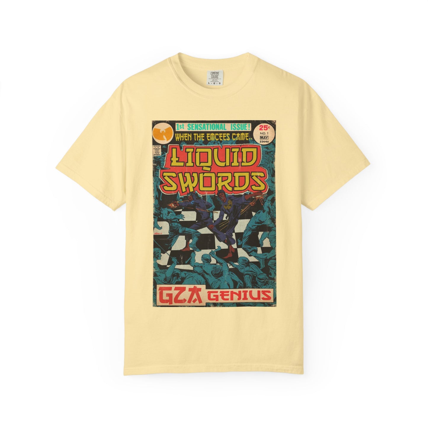 GZA/Genius - Liquid Swords - Unisex Comfort Colors T-shirt