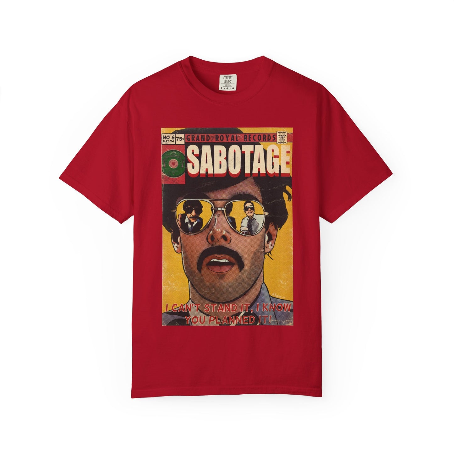 Beastie Boys - Sabotage - Unisex Comfort Colors T-shirt