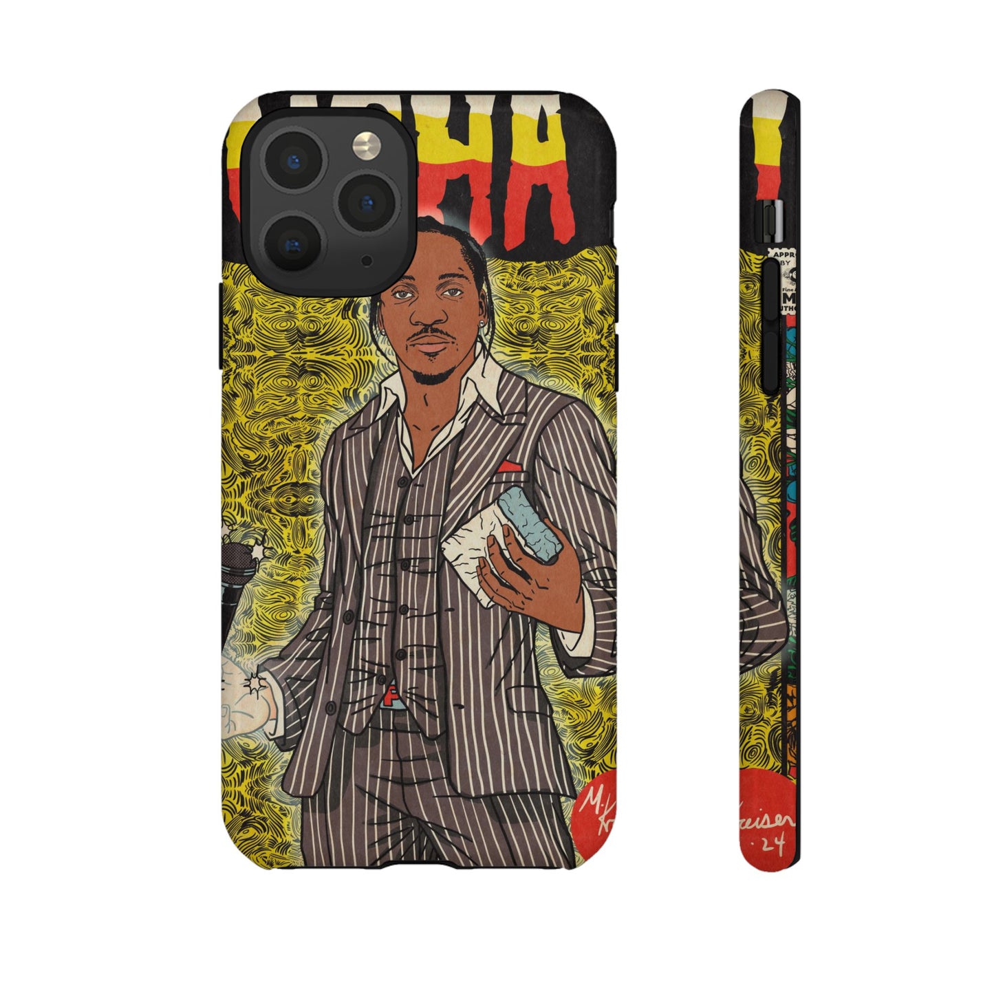 Pusha T - Comic Book Art - Tough Phone Cases