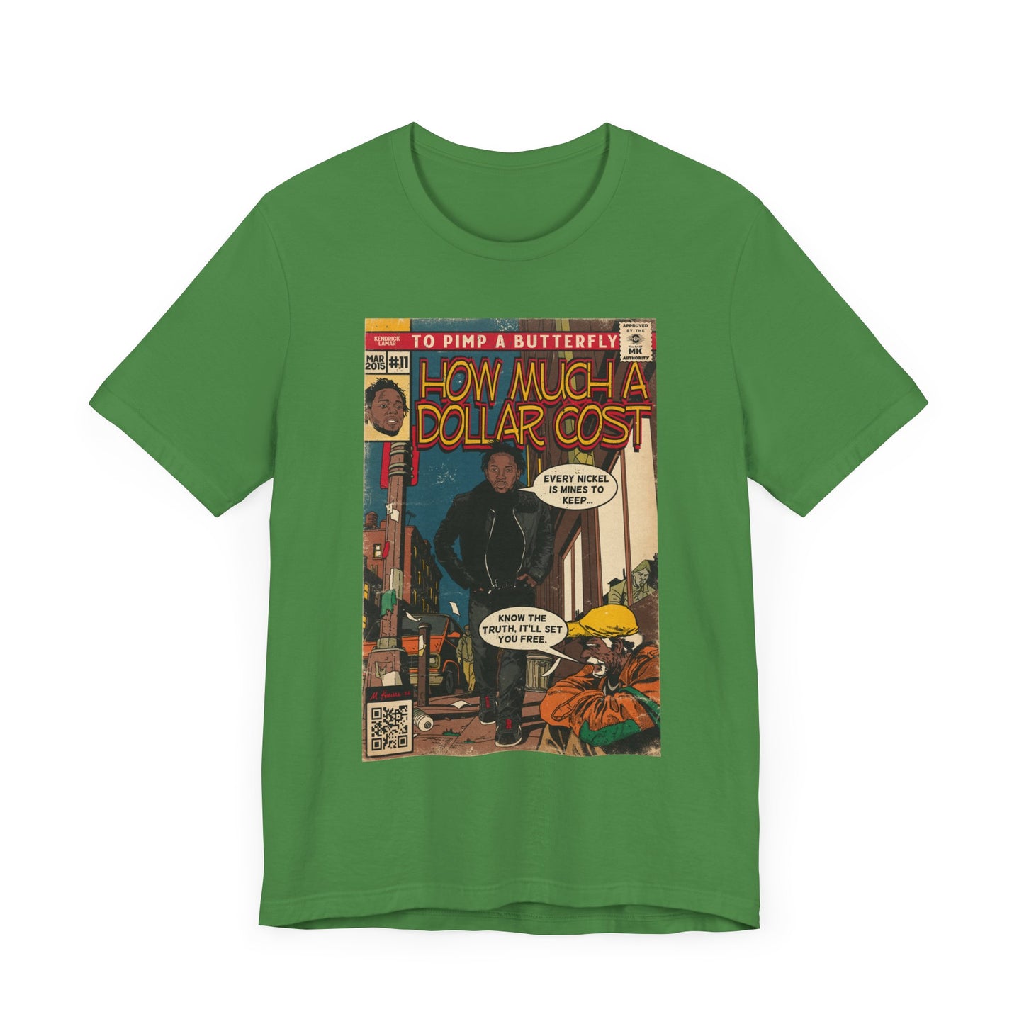Kendrick Lamar - How Much A Dollar Cost - Unisex Jersey Short Sleeve Tee
