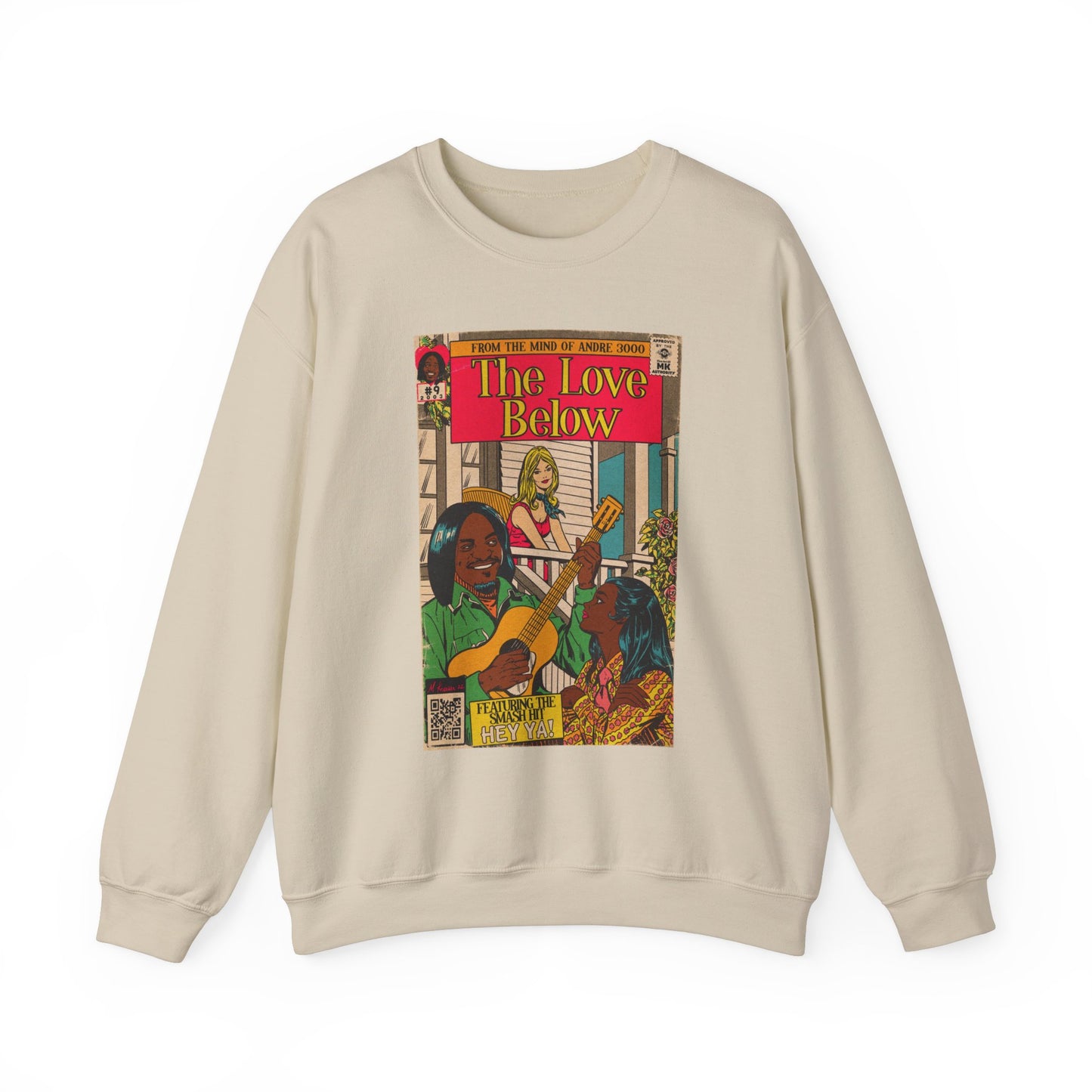 The Love Below - Unisex Heavy Blend™ Crewneck Sweatshirt