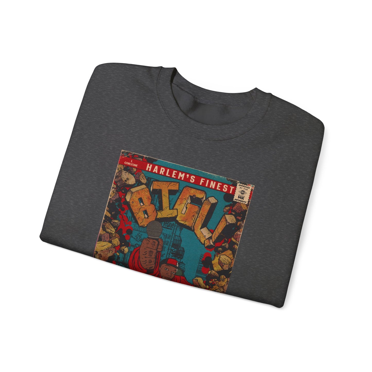 Big L - Put it on - Unisex Heavy Blend™ Crewneck Sweatshirt