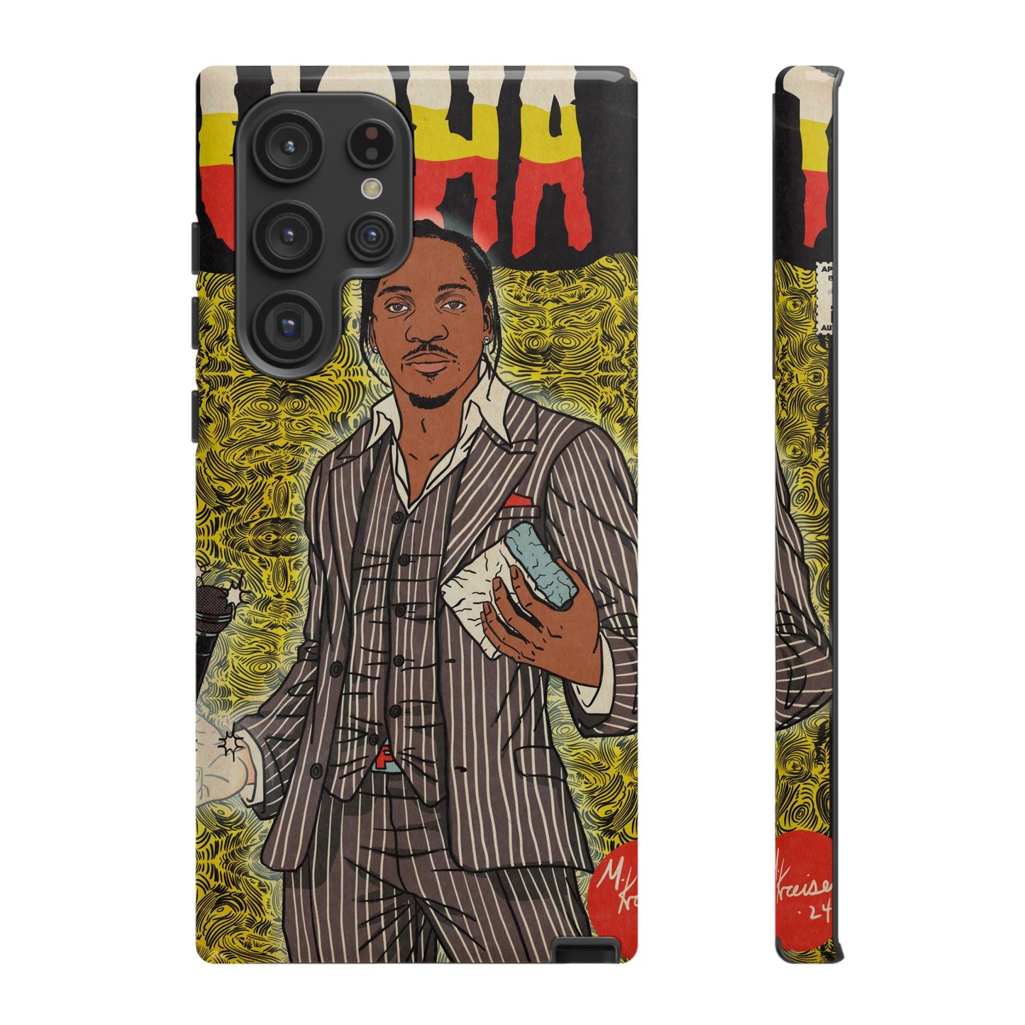 Pusha T - Comic Book Art - Tough Phone Cases