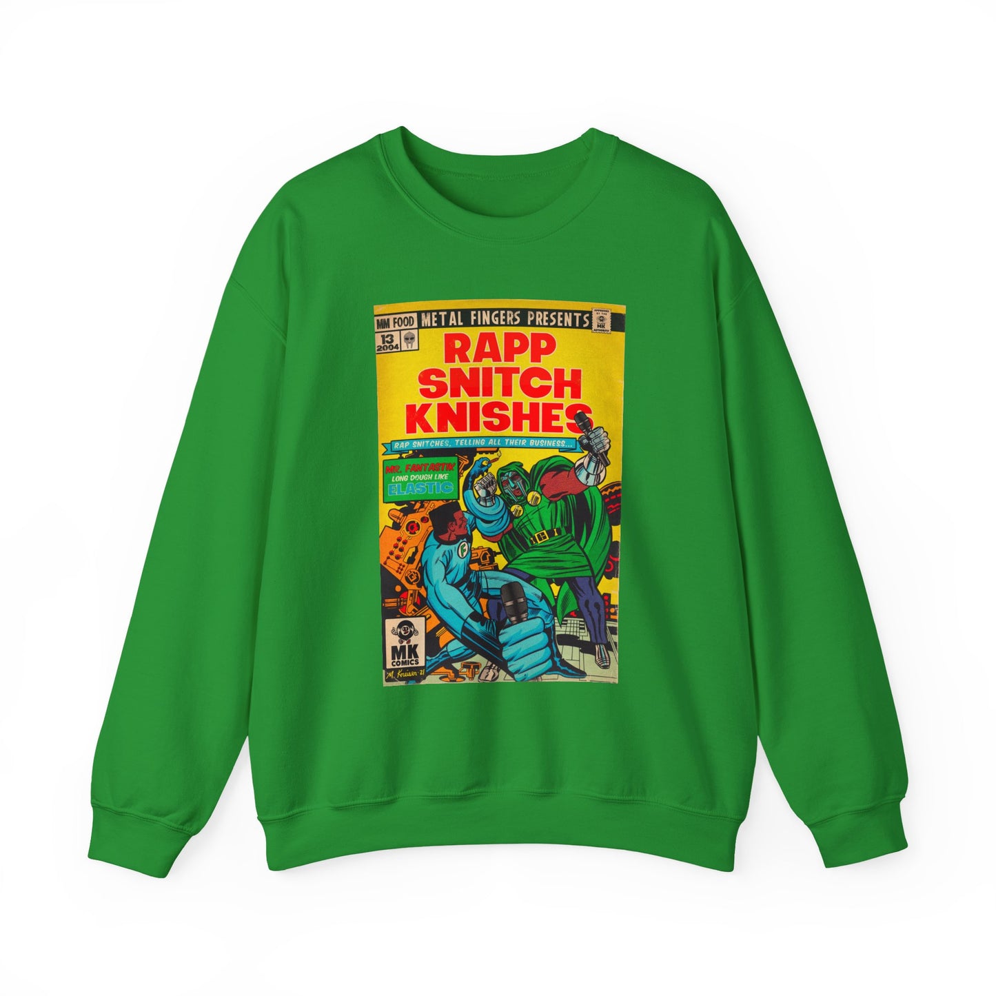 Rapp Snitch Knishes - Unisex Heavy Blend™ Crewneck Sweatshirt