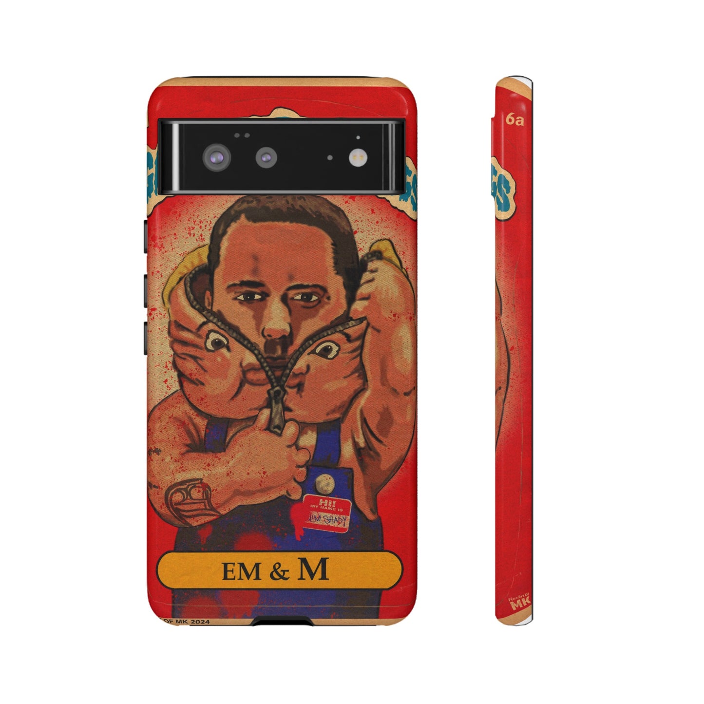 Em & M - Garbage Can Kings - Eminem - Tough Phone Cases