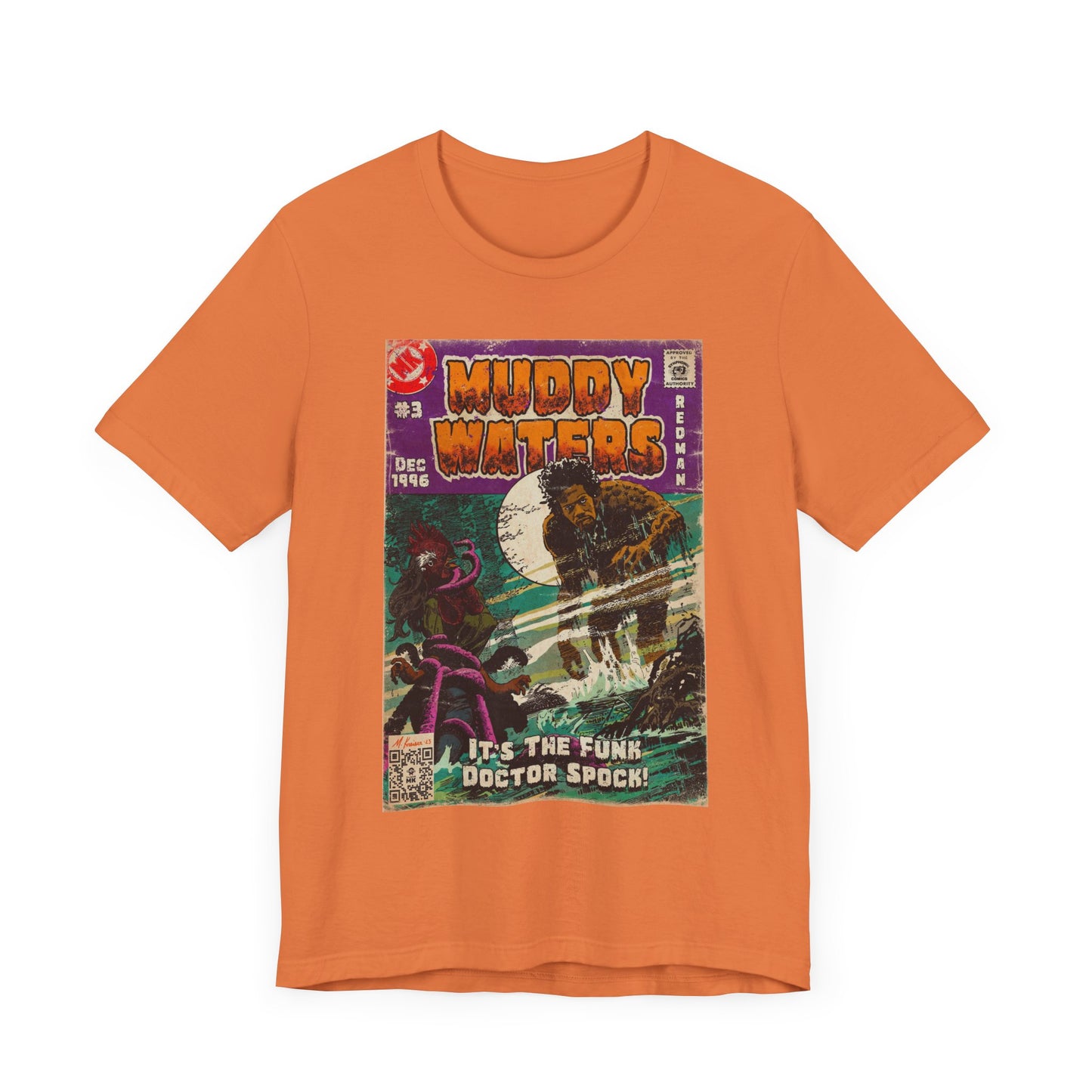 Redman - Muddy Waters - Unisex Jersey Short Sleeve Tee