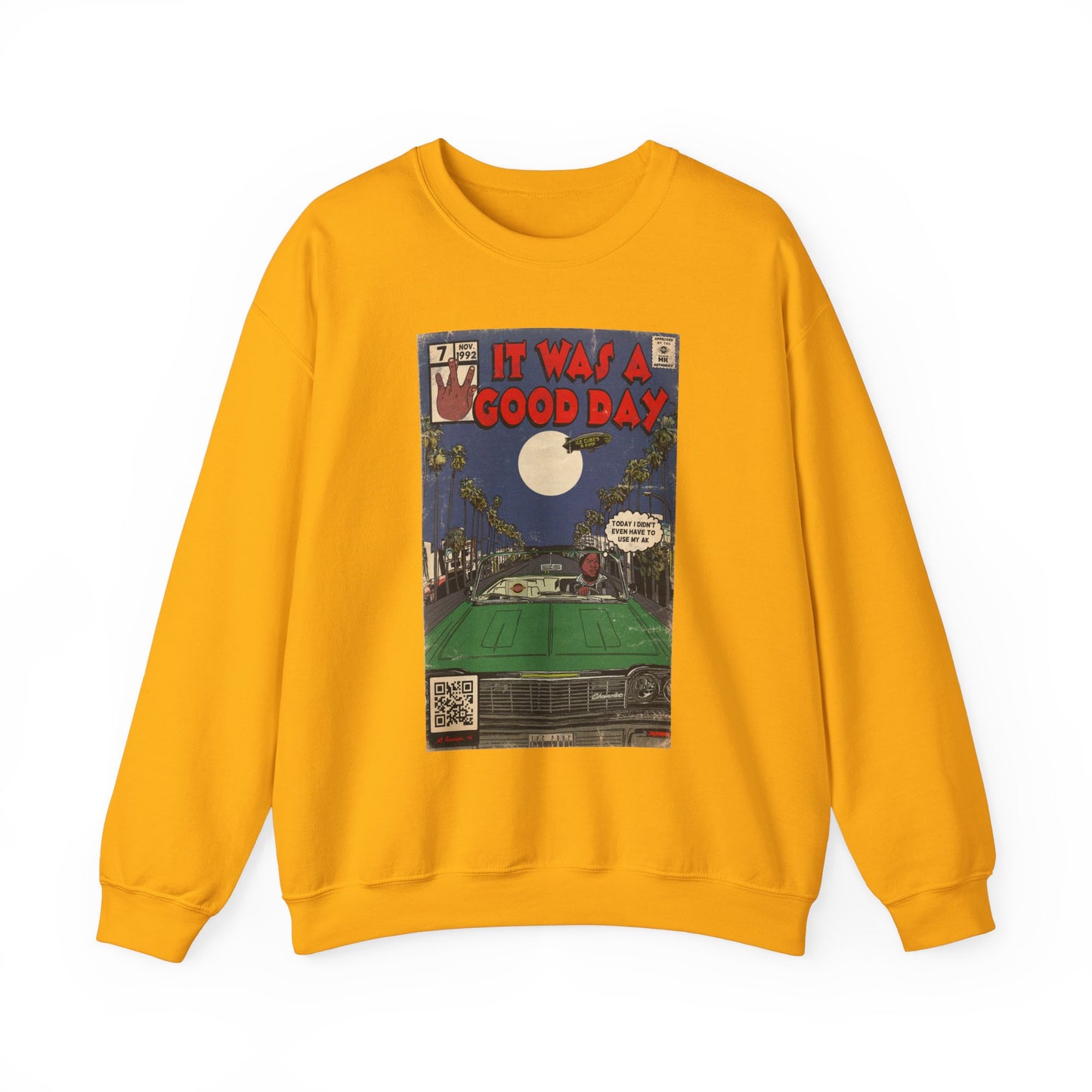 It Was a Good Day - Unisex Heavy Blend™ Crewneck Sweatshirt