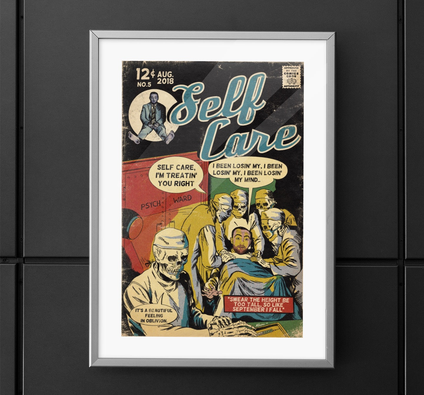 Self Care - Vertical Matte Poster