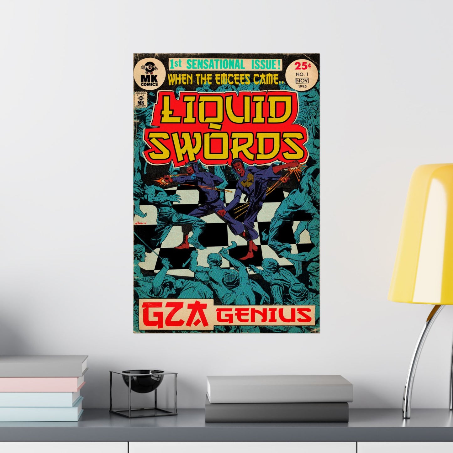 Liquid Swords - Vertical Matte Poster