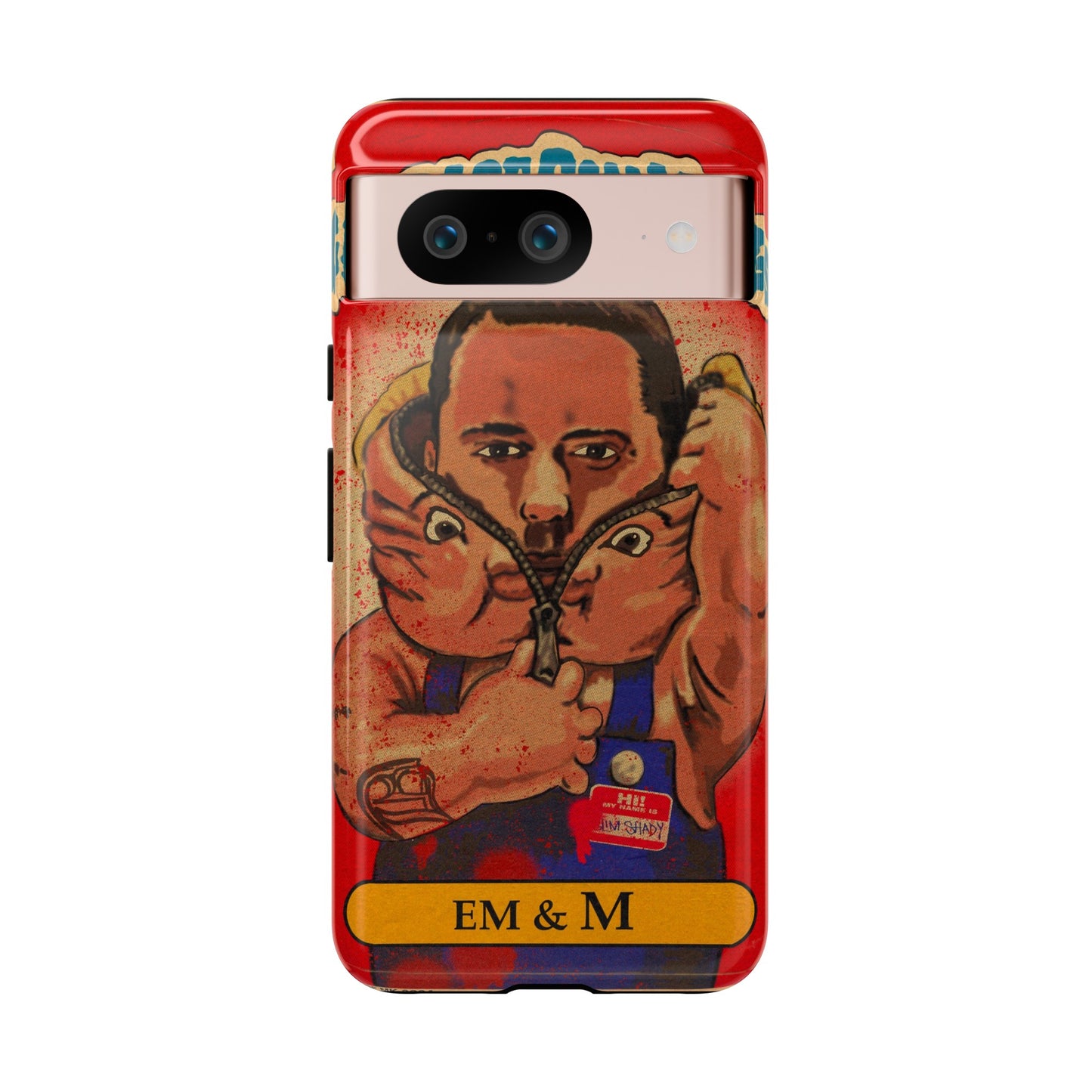 Em & M - Garbage Can Kings - Eminem - Tough Phone Cases