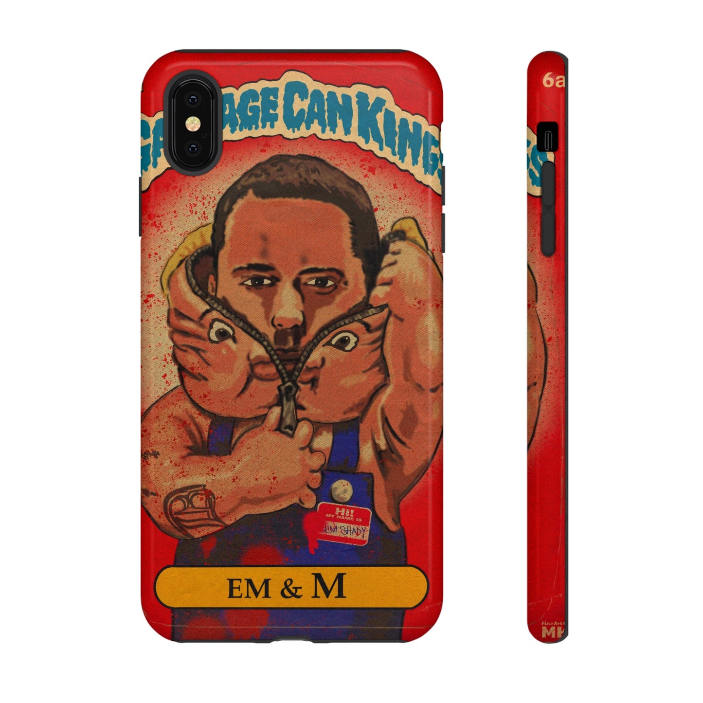 Em & M - Garbage Can Kings - Eminem - Tough Phone Cases
